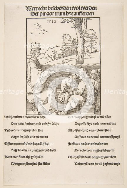 The Schoolmaster.n.d. Creator: Albrecht Durer.