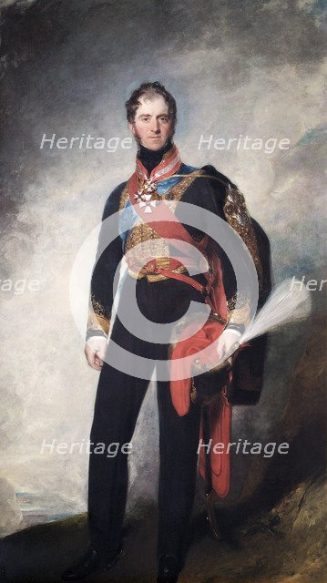Portrait of Henry William Paget, 1st Marquess of Anglesey, British soldier, 1818.  Artist: Thomas Lawrence.