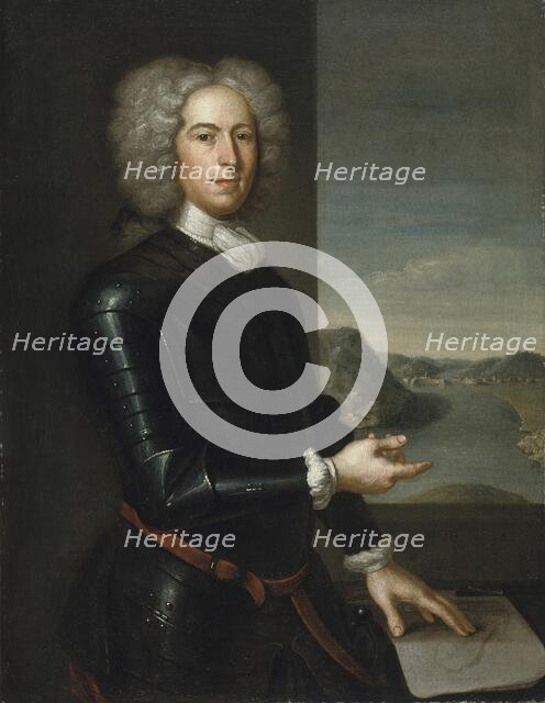 Portrait of Major General Paul Mascarene, 1729. Creator: John Smibert.