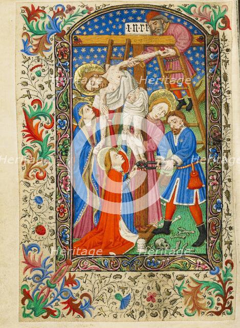 The Deposition; Book of Hours, about 1430-1440. Creator: Fastolf Master.