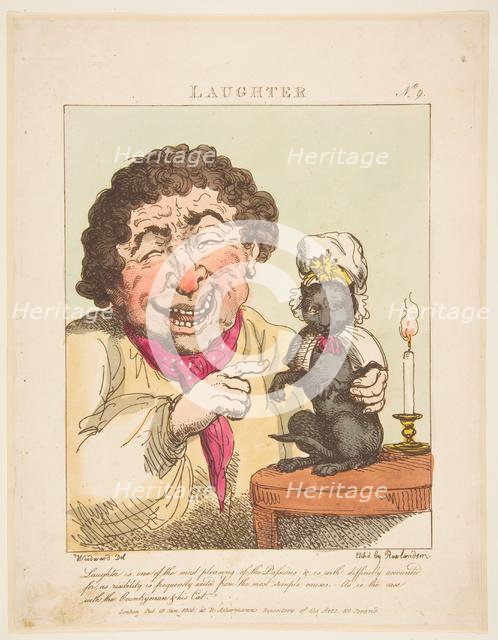 Laughter, January 21, 1800. Creator: Thomas Rowlandson.