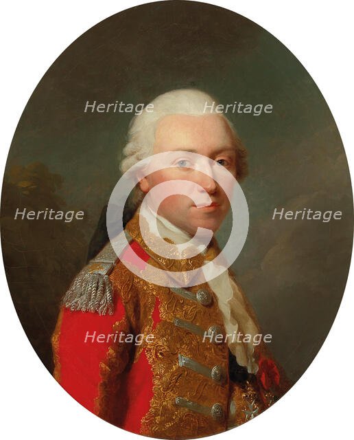 Portrait of Louis-François, Marquis de Chambray (1737-1807), 1776. Creator: Tischbein, Johann Friedrich August (1750-1812).