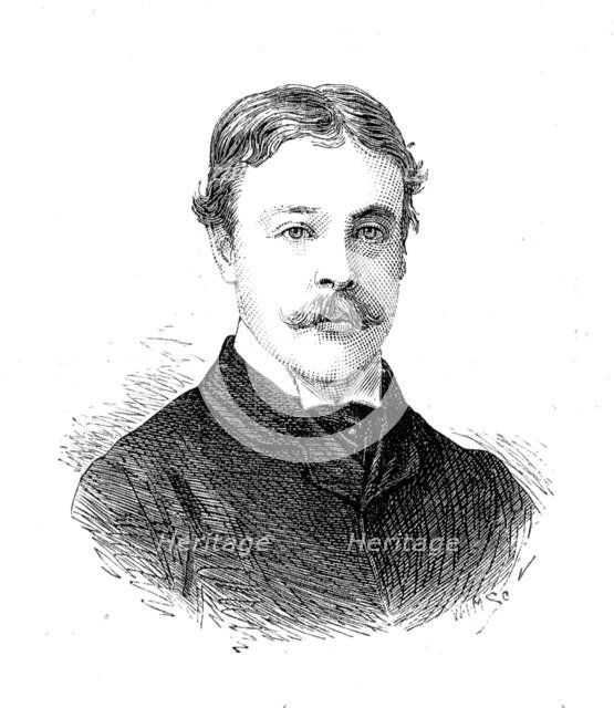 New Members of the House of Commons: Hon. G. H. C. Leigh (South Warwickshire), 1880. Creator: W. I. Mosses.