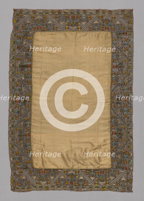 Table Cover, Italy, 17th century. Creator: Unknown.