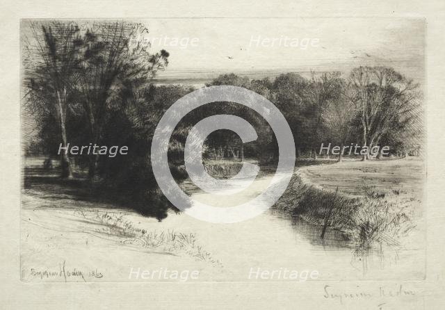 A Sunset in Ireland, 1863. Creator: Francis Seymour Haden (British, 1818-1910).