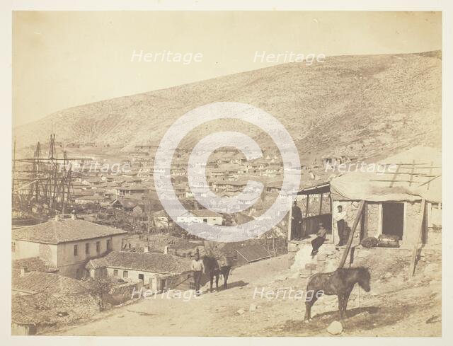 The Town of Balaklava, 1855. Creator: Roger Fenton.