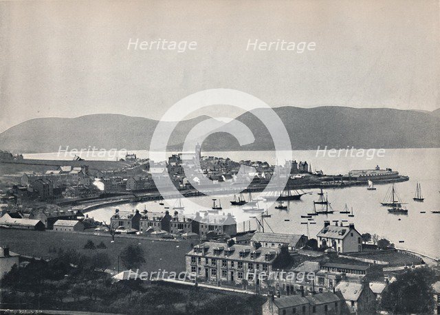 'Gourock - The Town and the Harbour', 1895. Artist: Unknown.