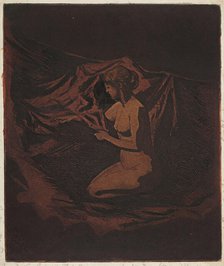 Embers Glow, 1890-97. Creator: Theodore Roussel.