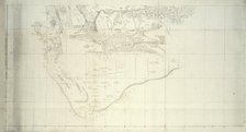 Map of the Southern Part of South Africa, after 1786. Creators: Robert Jacob Gordon, Johannes Schumacher.