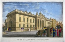 North view of East India House, Leadenhall Street, City of London, 1802.       Artist: Anon