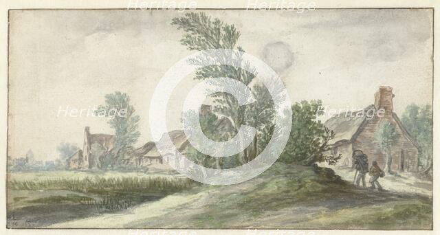 View of a village, c. 1627. Creator: Jan van Goyen.