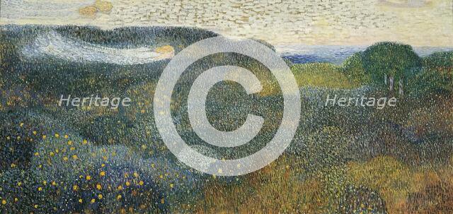 Orange grove on the French Riviera, 1903. Creator: Broncia Koller.