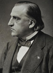 Jean Martin Charcot, late 19th century.  Creator: Pierre Petit.