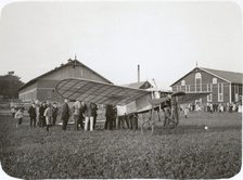 Air show at Svalöv, north of Landskrona, Sweden, 1913. Artist: Unknown