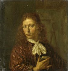 Self Portrait, 1660-1680. Creator: Johannes van Haensbergen.