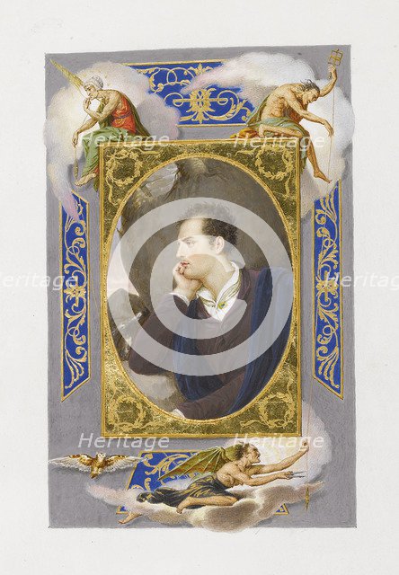 Lord George Noel Byron (1788-1824), 1826. Artist: Gigola (Cigola), Giovanni Battista (1769-1841)