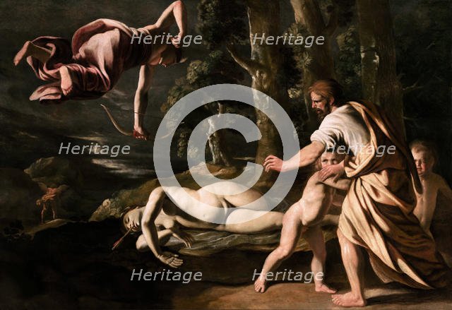 The Death of Chione, c. 1622. Creator: Poussin, Nicolas (1594-1665).