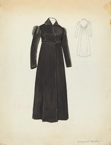 Woman's Coat, 1935/1942. Creator: Margaret Concha.