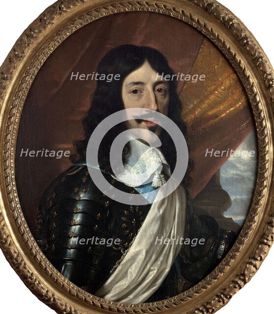Portrait of Louis XIII of France (1601-1643), c. 1640. Creator: Anonymous.