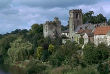 West Tanfield and the River Ure.