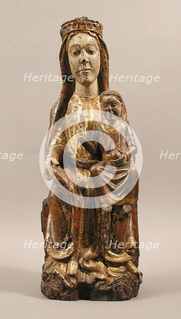 Virgin and Child, Catalan, 13th century. Creator: Unknown.