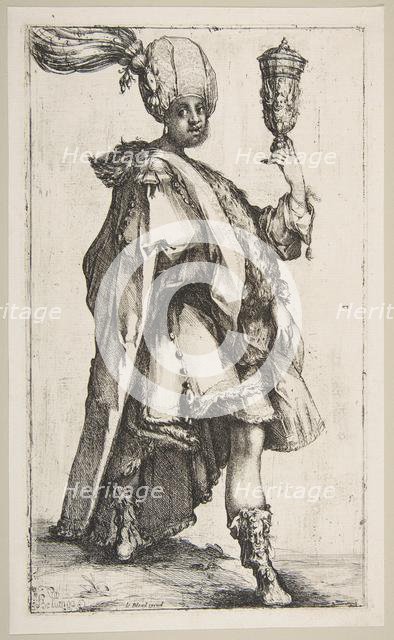 Balthasar, from Three Magi series, 1595-1616. Creator: Jacques Bellange.