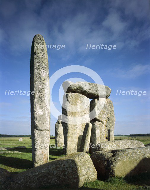 Stonehenge, Wiltshire. Artist: Paul Highnam.
