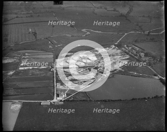 Eastleigh Council Sewage Works, Eastleigh, Hampshire, c1930s. Creator: Arthur William Hobart.
