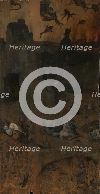 The Hell, Between 1508 and 1516. Creator: Bosch; Hieronymus (c. 1450-1516).