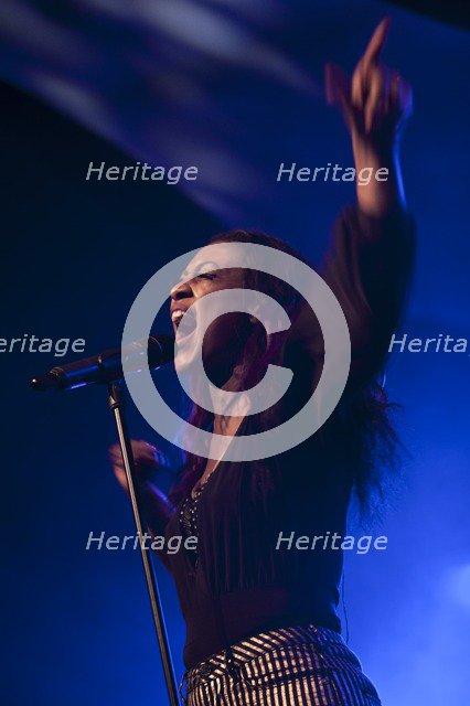 Beverley Knight, 2016. Artist: Alan John Ainsworth.