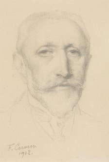 Self-Portrait, 1912. Creator: Fernand Cormon (French, 1845-1924).