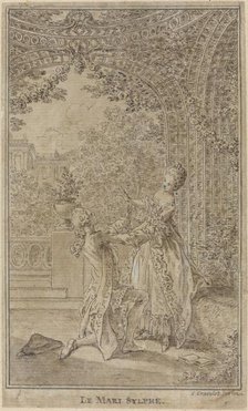 Le Mari sylphe, 1765. Creator: Hubert Francois Gravelot.