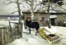 'Winter', 1894.  Artist: Konstantin Korovin