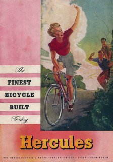 'Hercules - The Finest Bicycle Built', c1930. Artist: Unknown.
