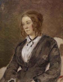 Portrait of a Woman, 1846-1849. Creator: Richard Caton Woodville.