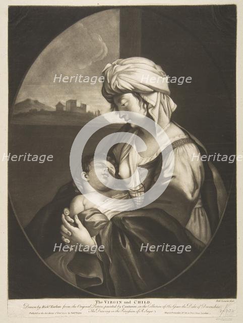 Virgin and Child, 1772. Creator: Robert Laurie.