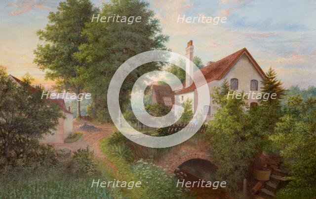 Spinner's Mill, Bournbrook, 1875.  Creator:  J. Jolly.