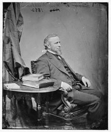 William Barrett Washburn of Massachusetts, between 1860 and 1875. Creator: Unknown.