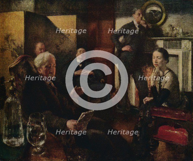 'Saturday Night in the Vale', 1928-9. Artist: Henry Tonks.