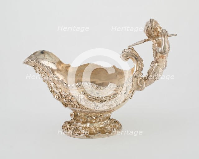 Sauceboat, London, 1745/46. Creator: Peter Archambo.