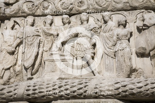 The Arch of Galerius, Thessaloniki, Greece. Artist: Samuel Magal