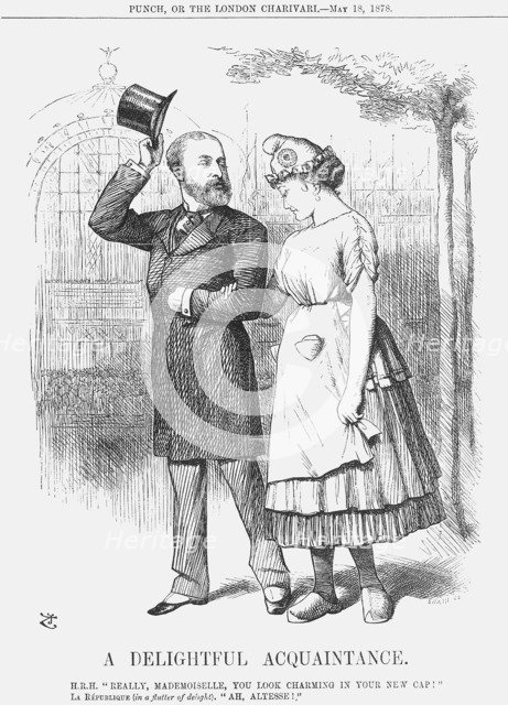 'A Delightful Acquaintance', 1878.  Artist: Joseph Swain