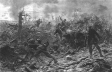 'Nos allies a l'assaut: les corps a corps du "Devils Wood"', 1916. Creator: Unknown.