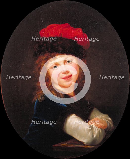 Portrait of a girl. Artist: Vigée-Lebrun, Marie Louise Elisabeth (1755-1842)