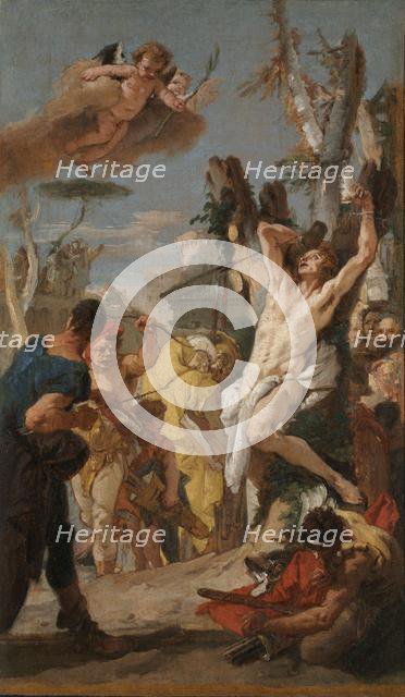 Study for "The Martyrdom of Saint Sebastian"..., 1739. Creator: Giovanni Battista Tiepolo (Italian, 1696-1770).