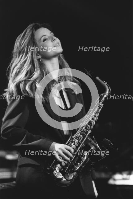 Candy Dulfer, Maastricht Jazz Festival, Netherlands, 1992. Creator: Brian Foskett.