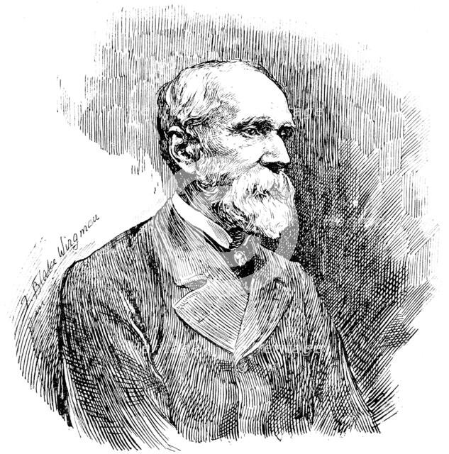 The late Colonel Sir Henry Yule, R.E. editor of the Travels of Marco Polo, 1890. Creator: Unknown.