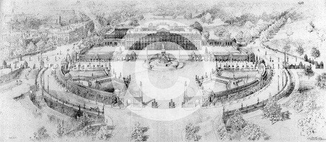 'The Buckingham Palace That is to Be', 1910. Artist: Unknown