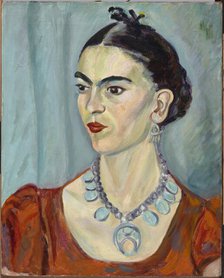 Frida Kahlo, 1933. Creator: Magda Pach.