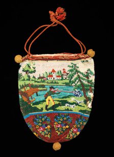 Pouch, American, 1830-60. Creator: Unknown.